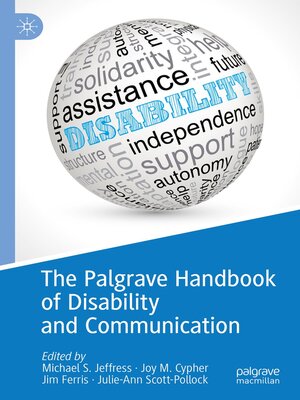 cover image of The Palgrave Handbook of Disability and Communication